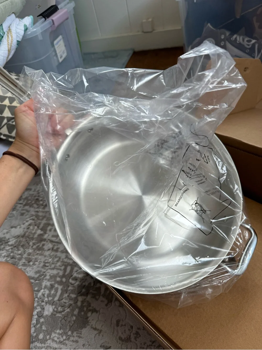 All-Clad D3 Stainless 4 Qt. Weeknight Pan with Lid BNIB